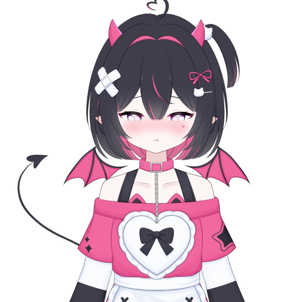 【限定一点】悪魔猫ちゃん【Live2dモデル】【VTS対応】