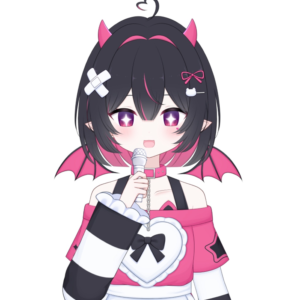 【限定一点】悪魔猫ちゃん【Live2dモデル】【VTS対応】