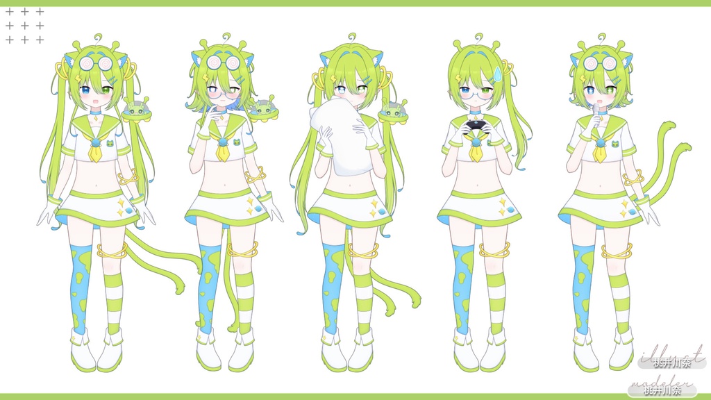 【限定一点】宇宙ねこちゃん【Live2dモデル】【VTS対応】