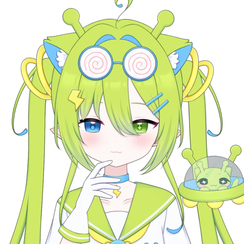 【限定一点】宇宙ねこちゃん【Live2dモデル】【VTS対応】