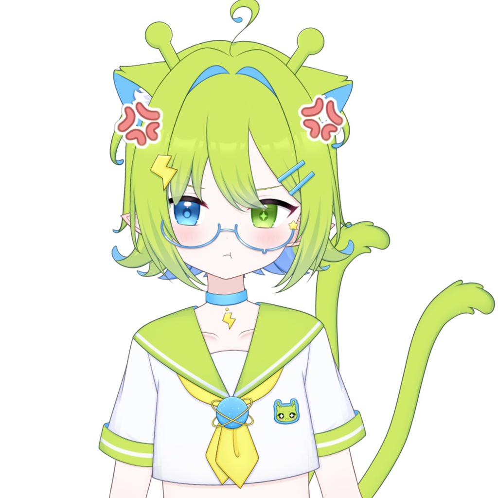 【限定一点】宇宙ねこちゃん【Live2dモデル】【VTS対応】