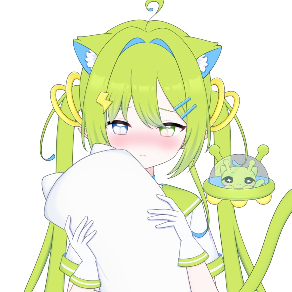 【限定一点】宇宙ねこちゃん【Live2dモデル】【VTS対応】