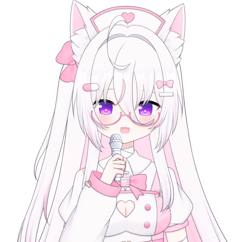 【限定一点】ナース狐ちゃん【Live2dモデル】【VTS対応】