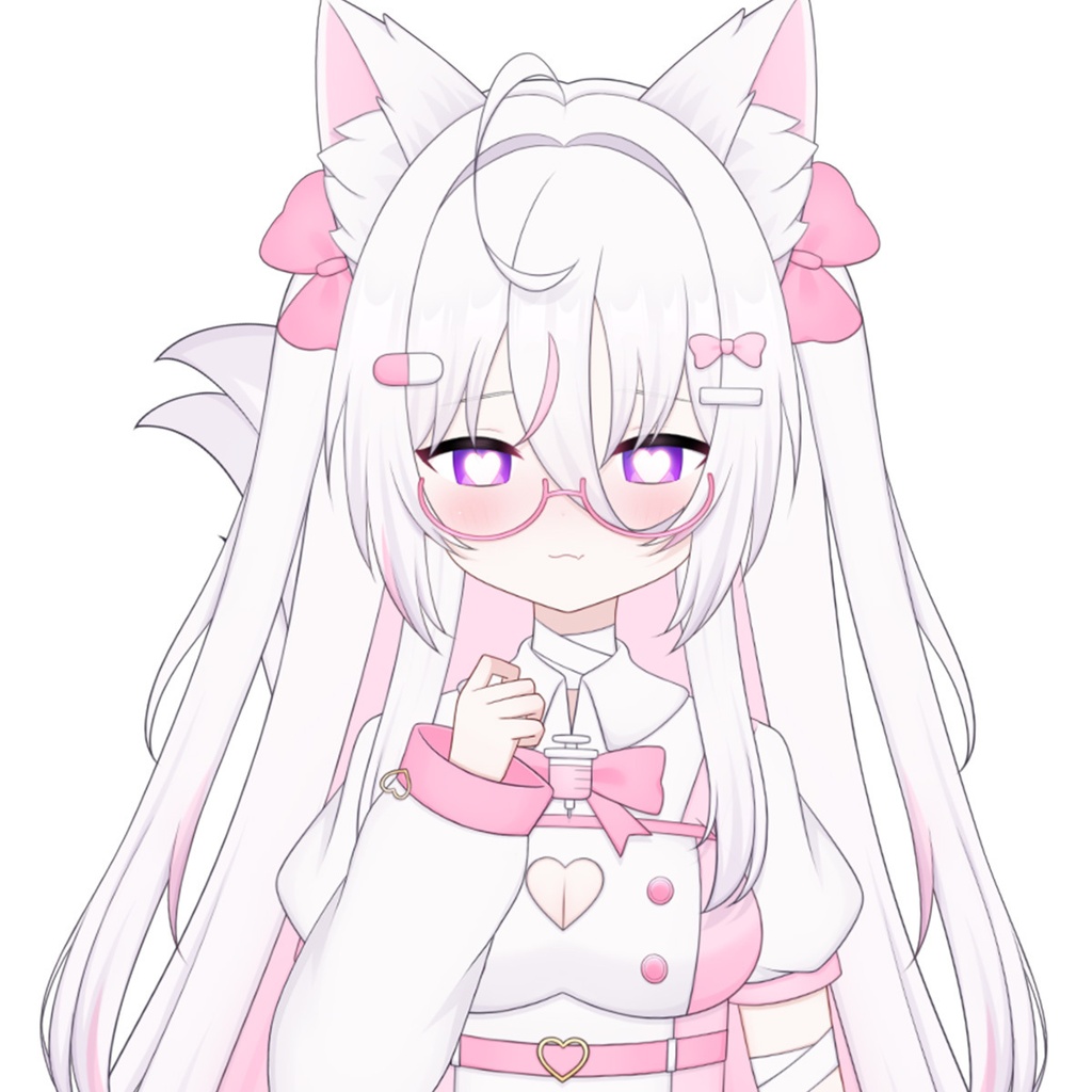【限定一点】ナース狐ちゃん【Live2dモデル】【VTS対応】