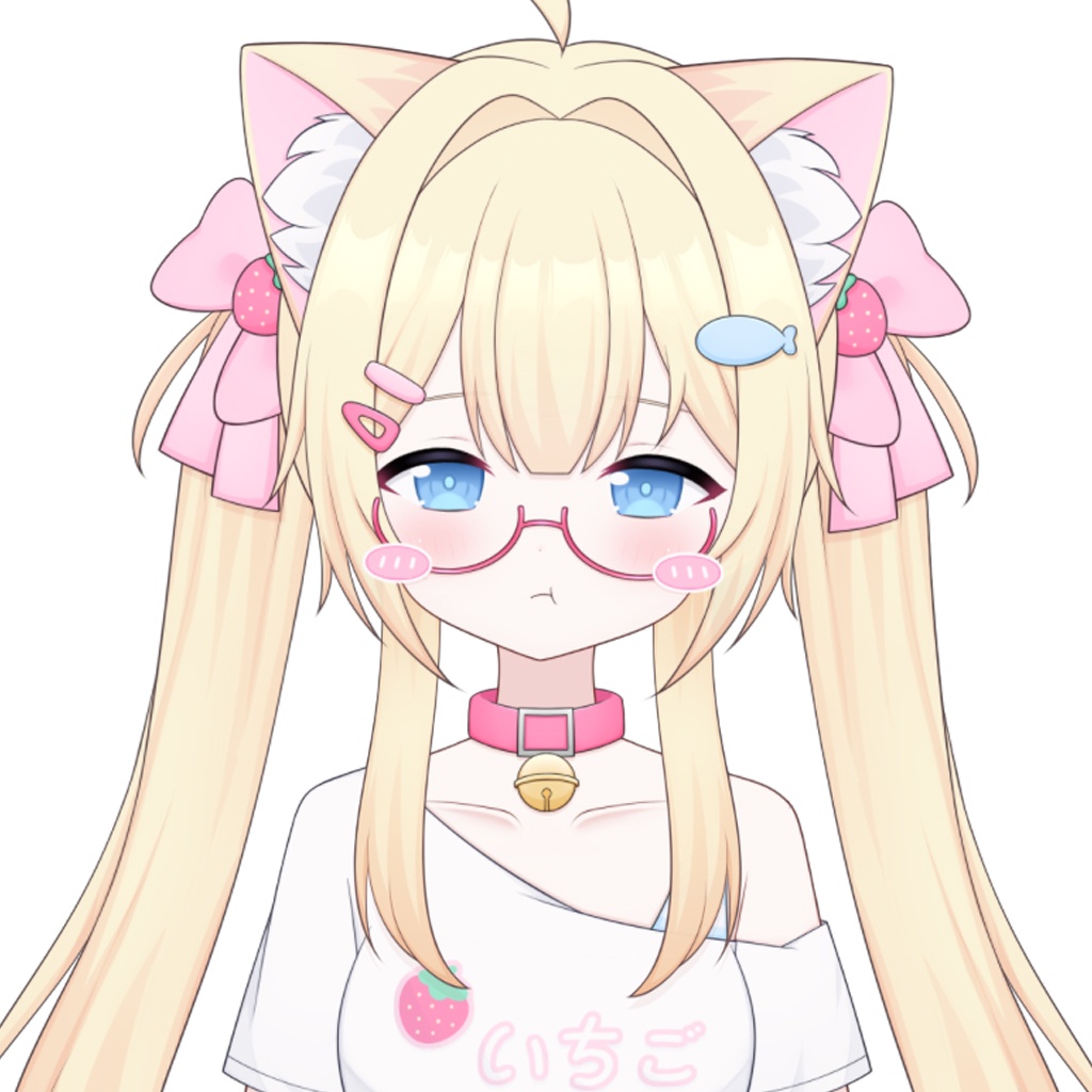 【限定一点】オタク猫ちゃん【Live2dモデル】【VTS対応】