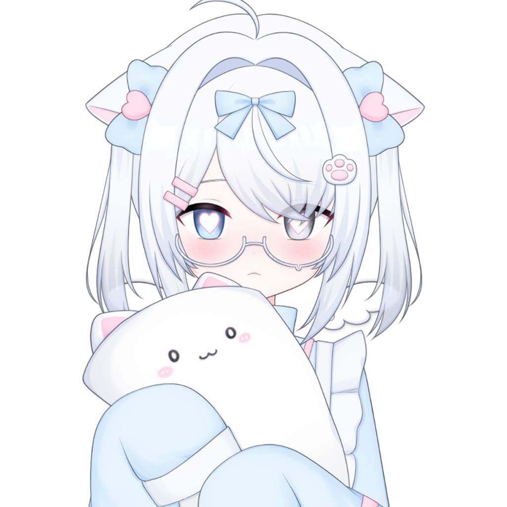 【限定一点】水色天使ちゃん【Live2dモデル】【VTS対応】