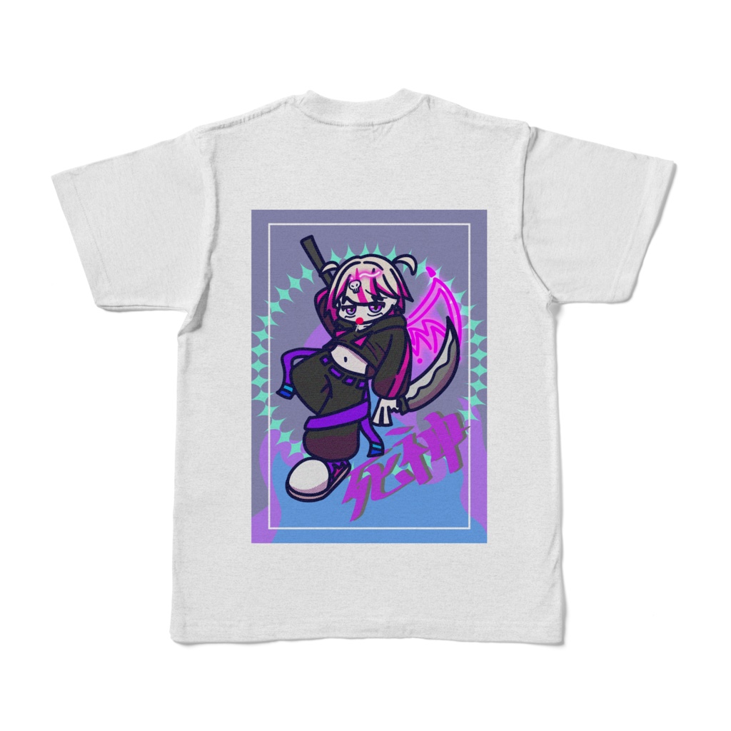 死神ちゃん バックプリントTシャツ