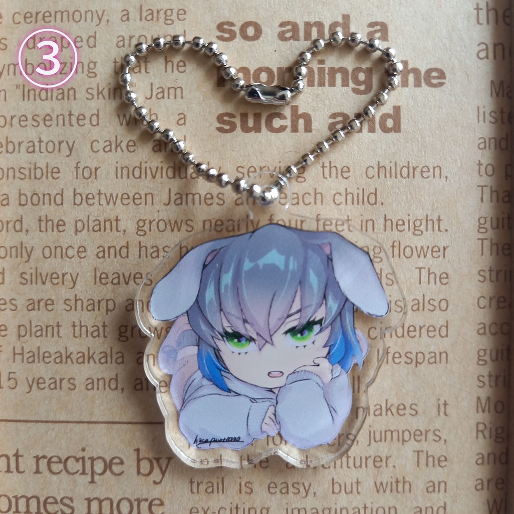 伊之助アクキー③ フテ之助🐰