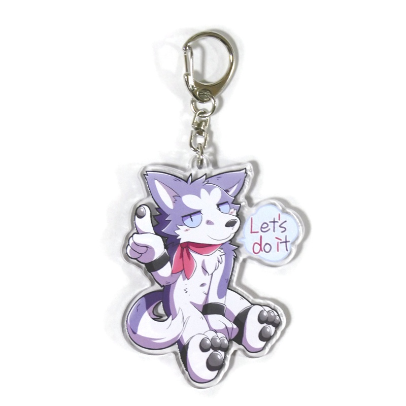 斜木井さん アクリルキーホルダー