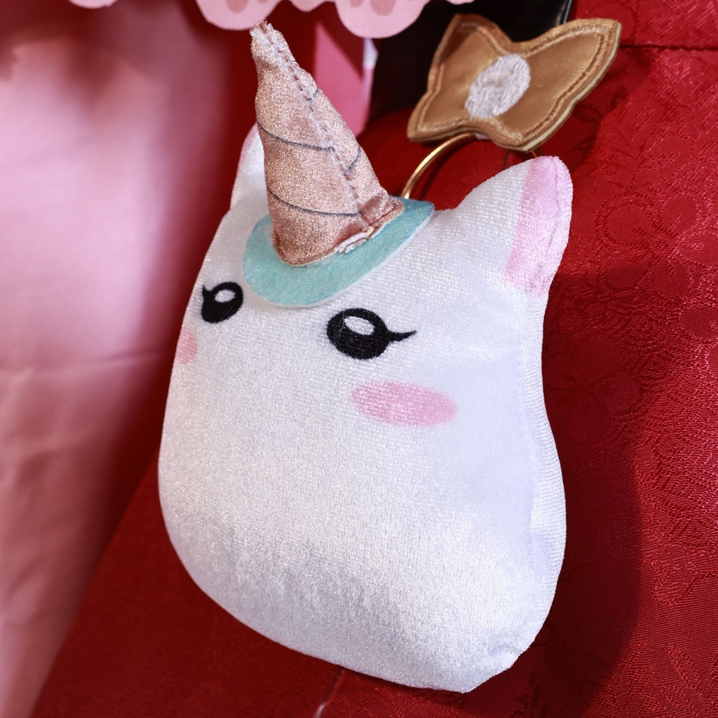 Monenjoy コスプレ衣装 微光の医師 ヒアシンシア Hyacinthia COS ワンピース 洋服 帽子+ぬいぐるみ付