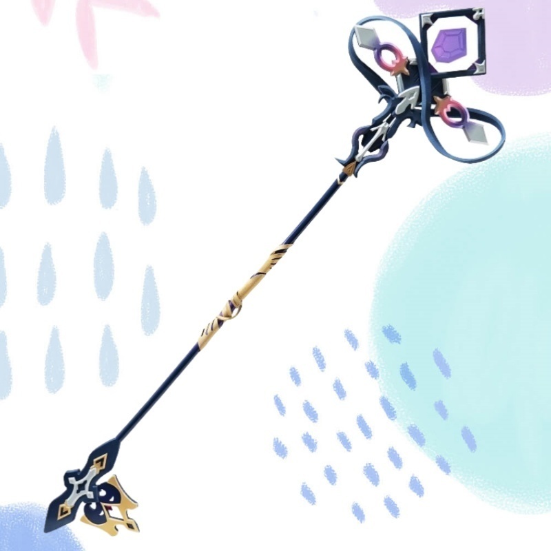 マダムヘルタ 魔法杖　185cm　PVC＋木製　コスプレ道具　レプリカ