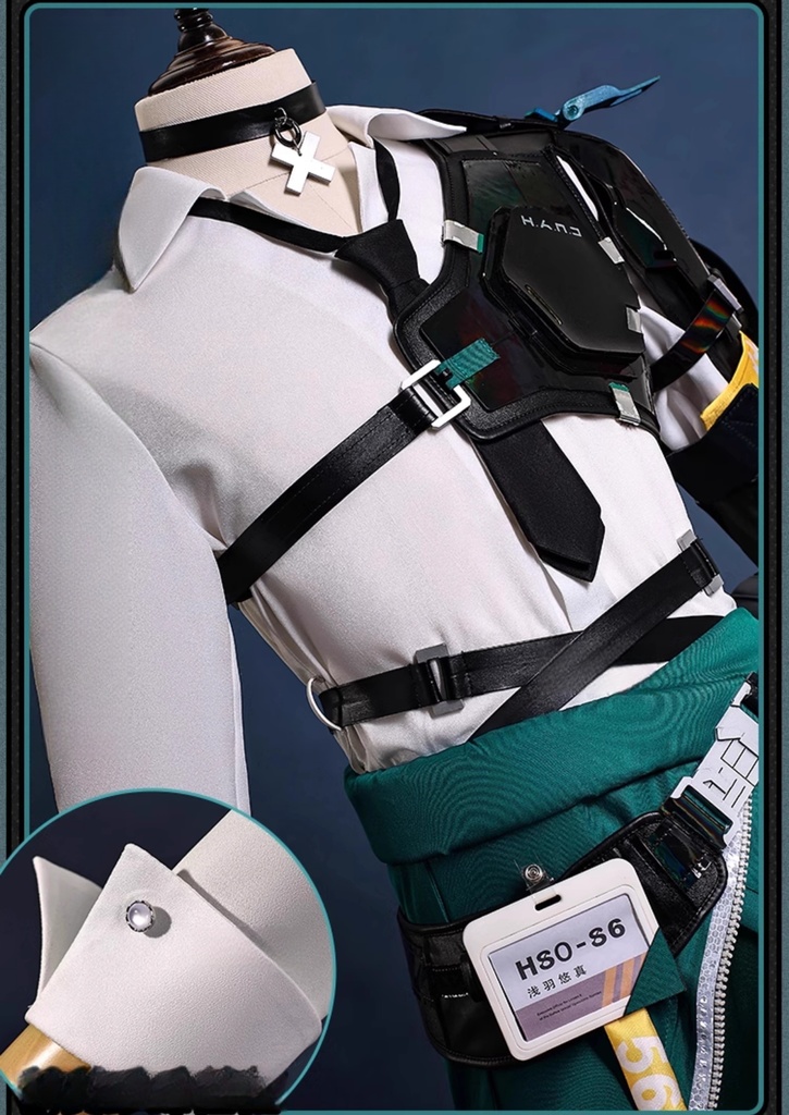 Monenjoy ゼンレスゾーンゼロ 浅羽悠真 コスプレ衣装 ゼンゼロ 対ホロウ第六課 コスチューム cosplay ハロウィン