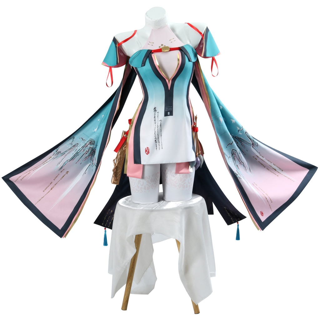 Monenjoy 鳴潮 折枝　コスプレ衣装　オリエ　コスチューム　3d樹脂アクセサリー＋ウィッグ追加