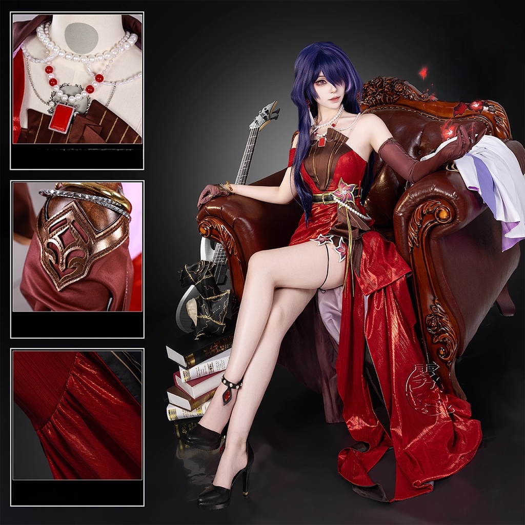 Monenjoy　崩壊スターレイル　黄泉　マダム・ヘルタ　キャストリス　Dr.レイシオ　景元　 2周年記念コンサート　コスプレ衣装　礼服　GS1156