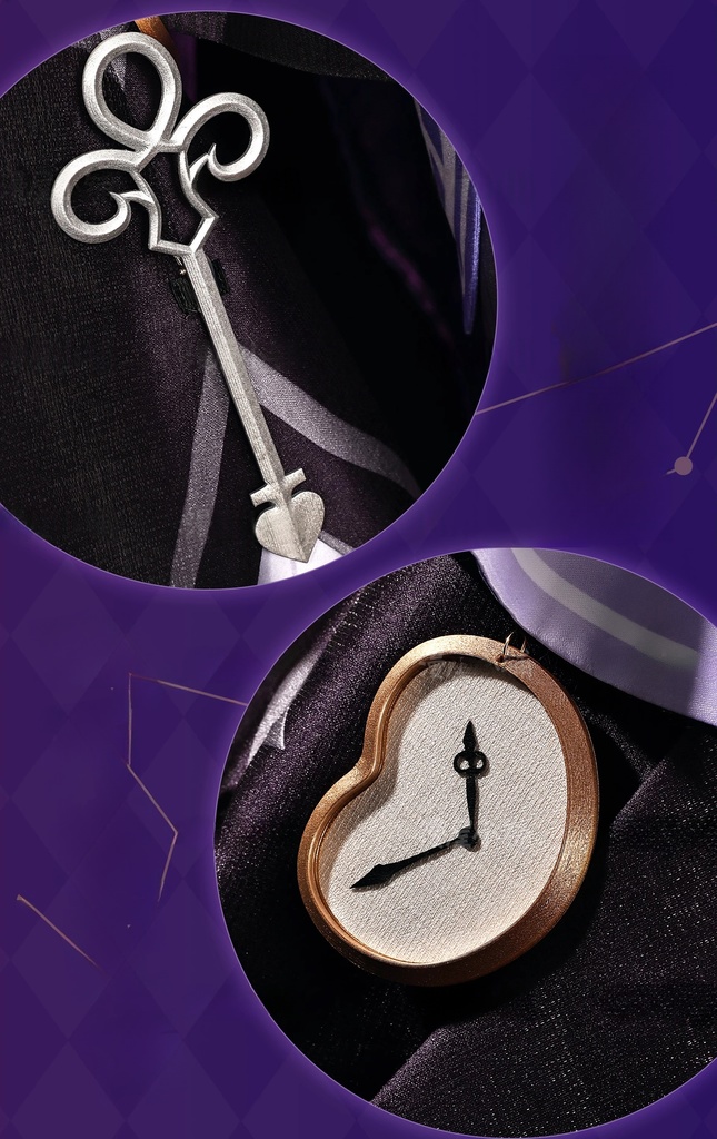 Monenjoy 崩壊スターレイル マダムヘルタ コスプレ衣装 洋服 ワンピース 3d樹脂製アクセサリー コスチュームGS1204