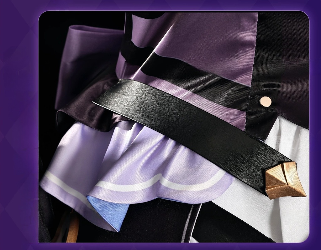 Monenjoy 崩壊スターレイル マダムヘルタ コスプレ衣装 洋服 ワンピース 3d樹脂製アクセサリー コスチュームGS1204