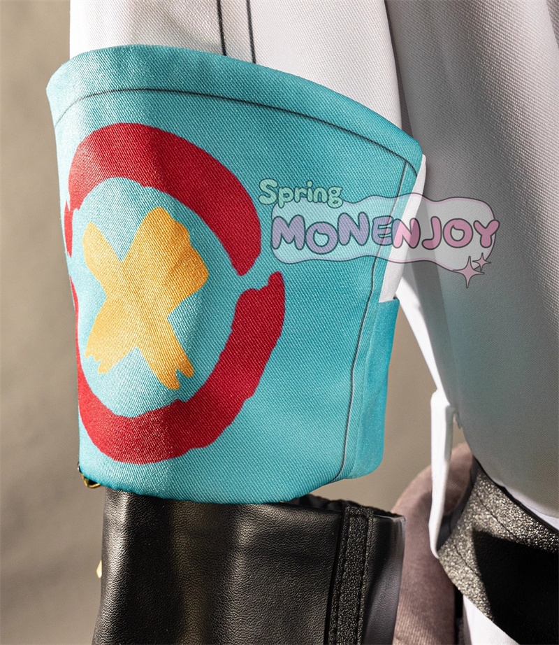 monenjoy 原神 イファ コスプレ衣装 トラロカンの竜医 花翼の集の竜医 帽子+アクセサリー付 コスプレ GS1389