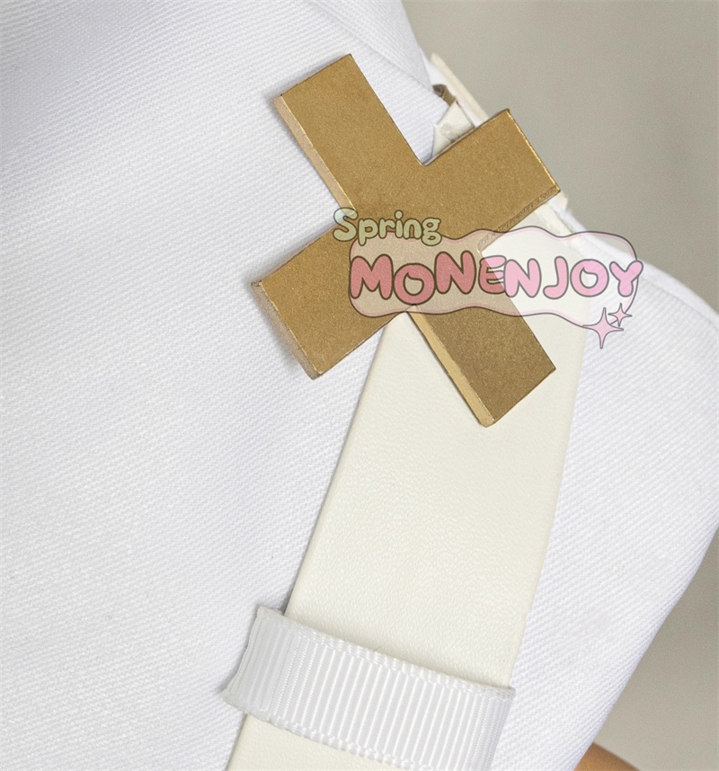 monenjoy 原神 イファ コスプレ衣装 トラロカンの竜医 花翼の集の竜医 帽子+アクセサリー付 コスプレ GS1389