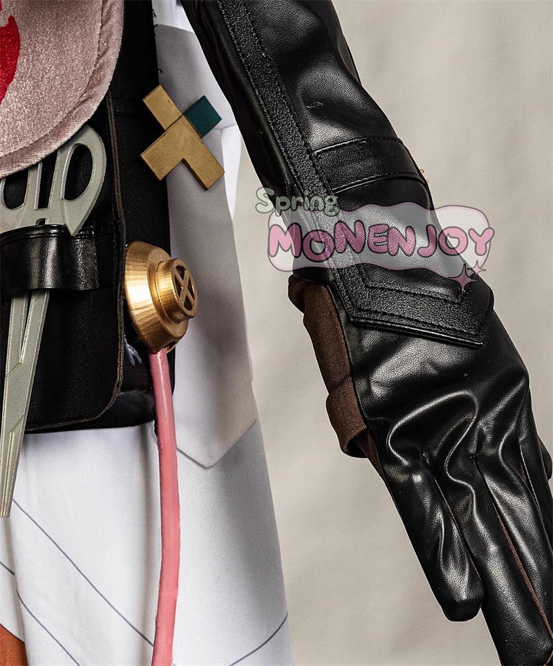 monenjoy 原神 イファ コスプレ衣装 トラロカンの竜医 花翼の集の竜医 帽子+アクセサリー付 コスプレ GS1389