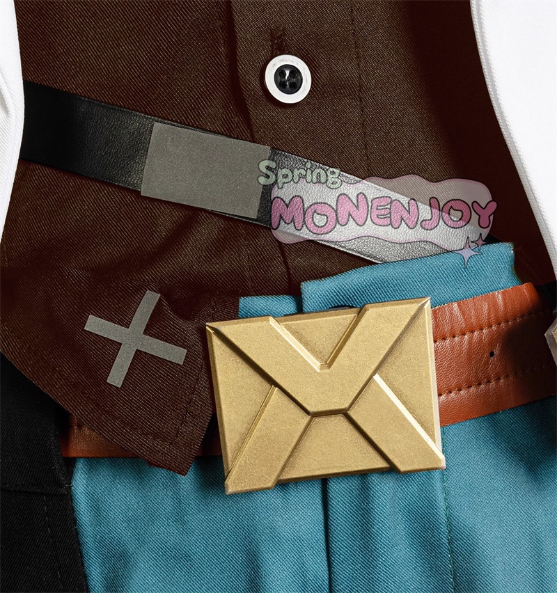 monenjoy 原神 イファ コスプレ衣装 トラロカンの竜医 花翼の集の竜医 帽子+アクセサリー付 コスプレ GS1389