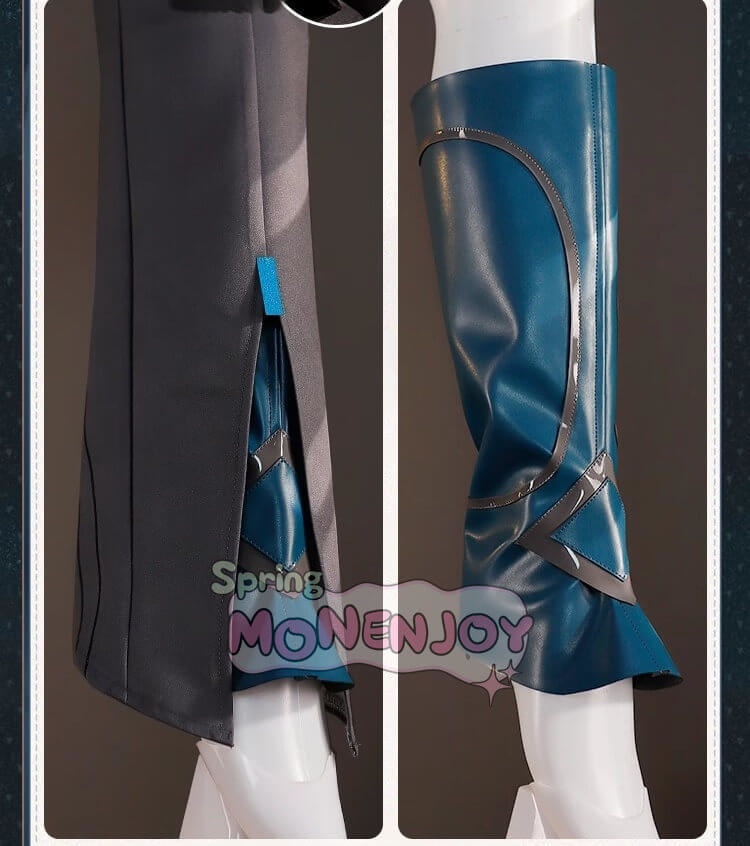 Monenjoy 崩壊スターレイル アナイクス 神悟の樹庭 コスプレ衣装 豪華3d樹脂アクセサリー Anaxa HonkaiStar Rail