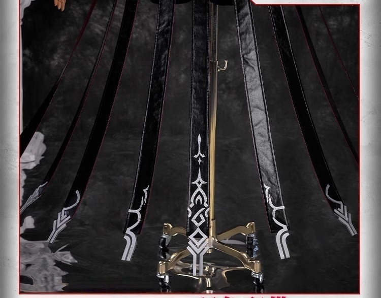 Monenjoy アークナイツ 新約エクシア コスプレ衣装刺繍柄 3d樹脂アクセサリー  高再現度 戦闘服デザイン   Exusiai the New Covenant