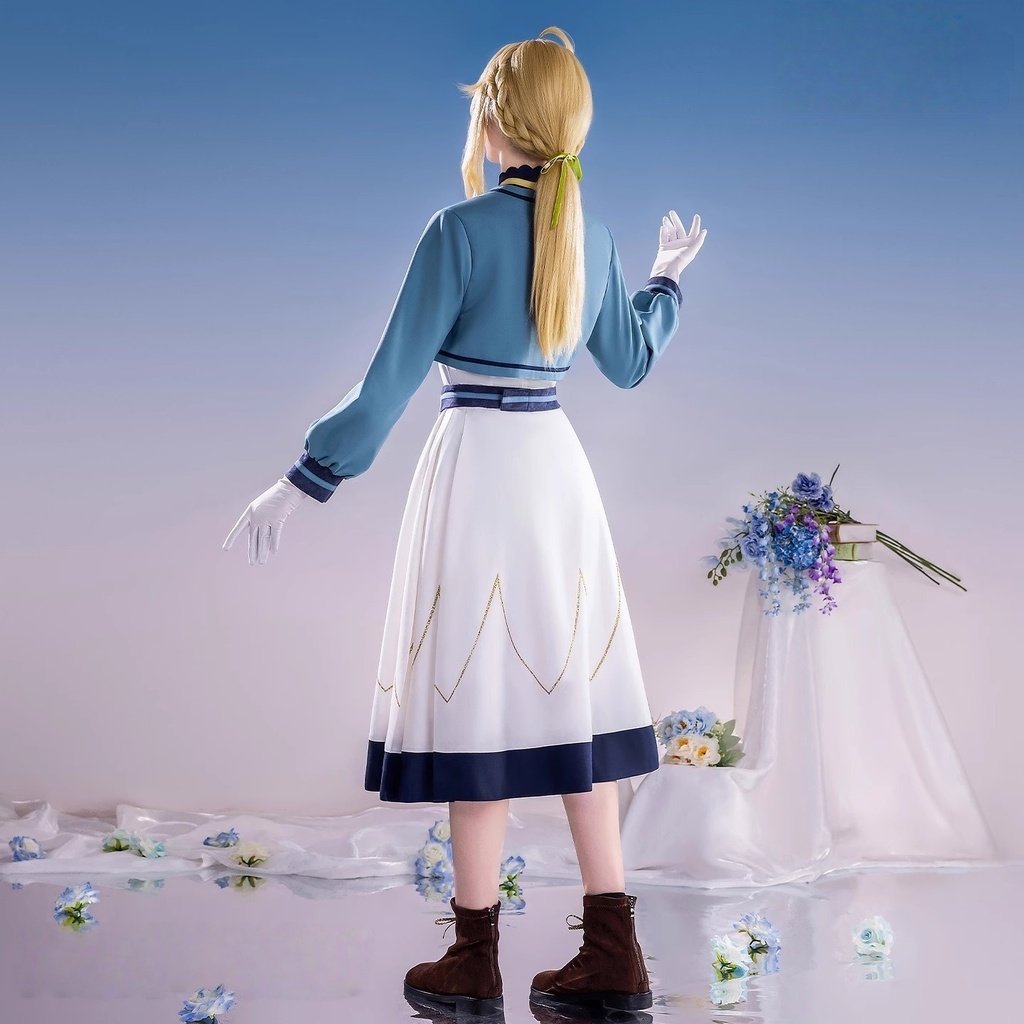 Monenjoy サイレント・ウィッチ 沈黙の魔女の隠しごと  モニカ・エヴァレット 学院服 制服 コスプレ衣装 豪華番 魔術師 ワンピース