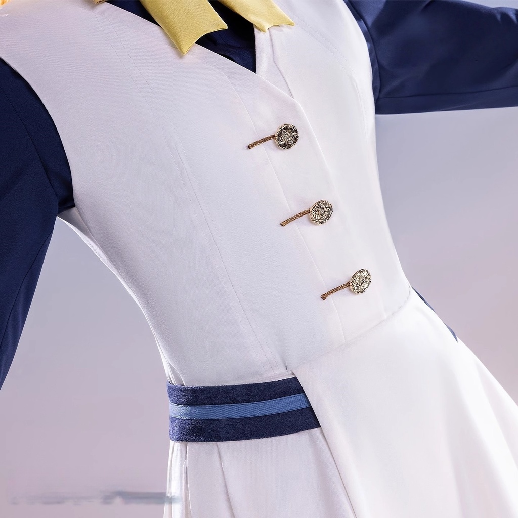 Monenjoy サイレント・ウィッチ 沈黙の魔女の隠しごと  モニカ・エヴァレット 学院服 制服 コスプレ衣装 豪華番 魔術師 ワンピース