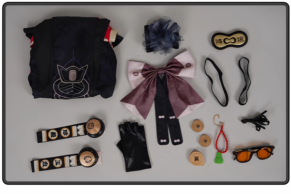 Monenjoy ゼンレスゾーンゼロ  紅豆 コスプレ衣装 飲茶仙の店員 ワンピース  茶楼 ハロウィン