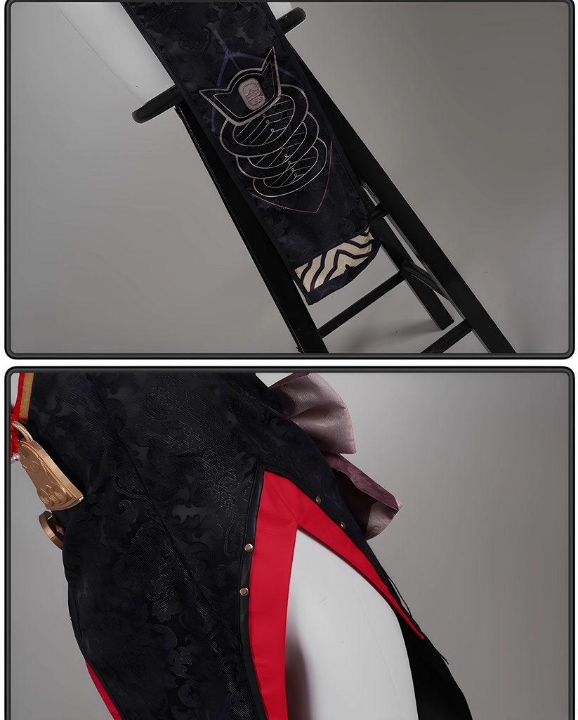 Monenjoy ゼンレスゾーンゼロ  紅豆 コスプレ衣装 飲茶仙の店員 ワンピース  茶楼 ハロウィン