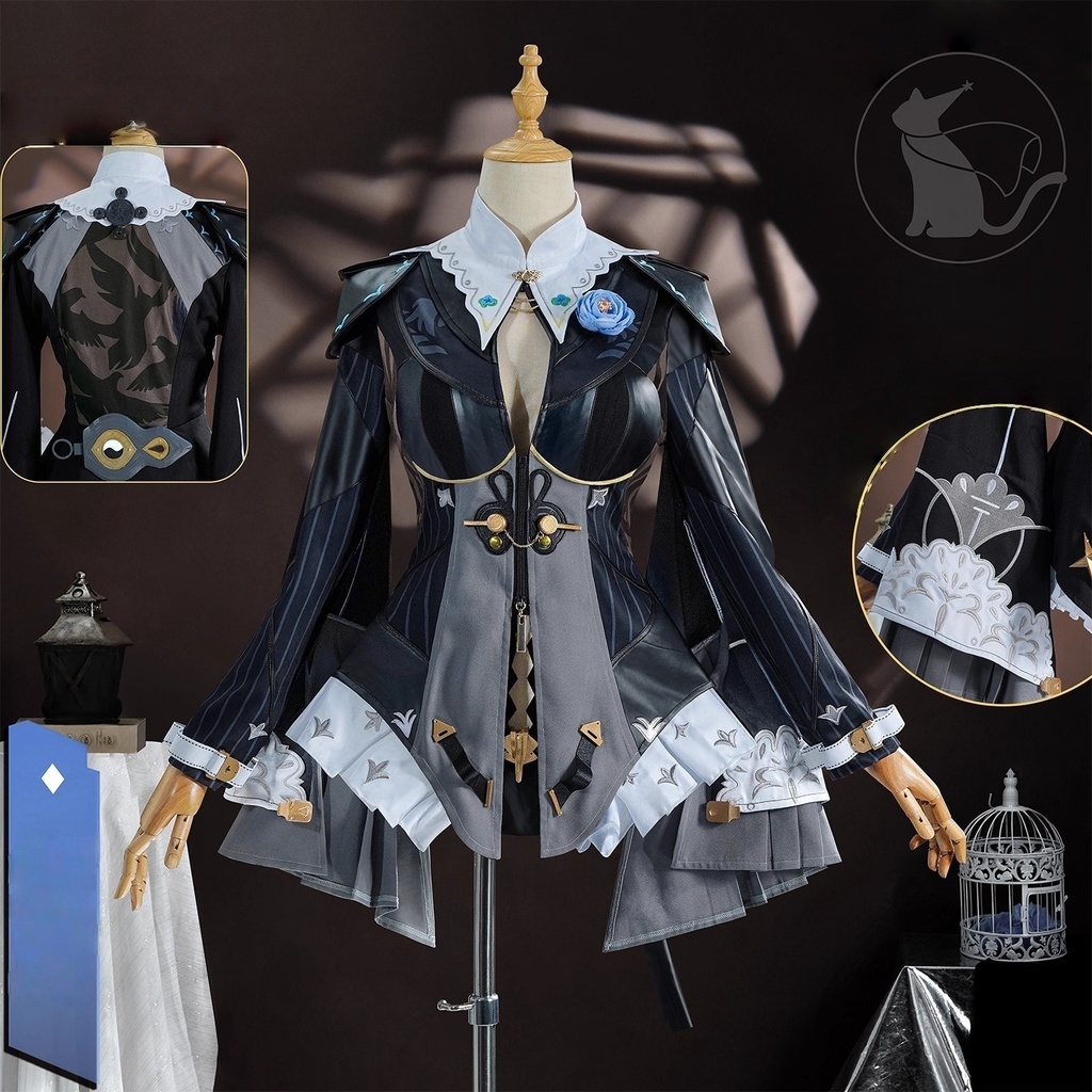 Monenjoy　ゼンゼロ イーシェン 儀玄　新衣装　黒色　ゼンゼロ　ZZZ　YiXuan　コスプレ衣装　イベント　仮装　ハロウィン　