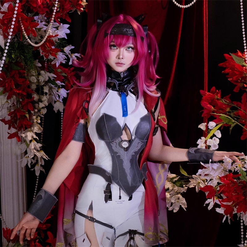Monenjoy 鳴潮 ルパ Lupa コスプレ衣装 先駆ラジオEP2.4 イベント 赤色カープ 仮装 ハロウィン コスチューム
