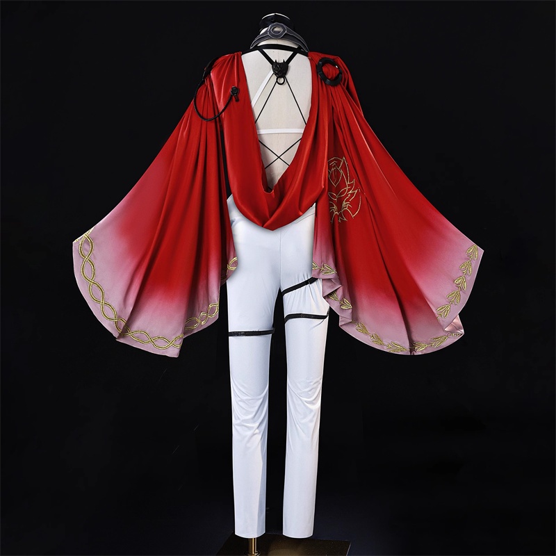 Monenjoy 鳴潮 ルパ Lupa コスプレ衣装 先駆ラジオEP2.4 イベント 赤色カープ 仮装 ハロウィン コスチューム