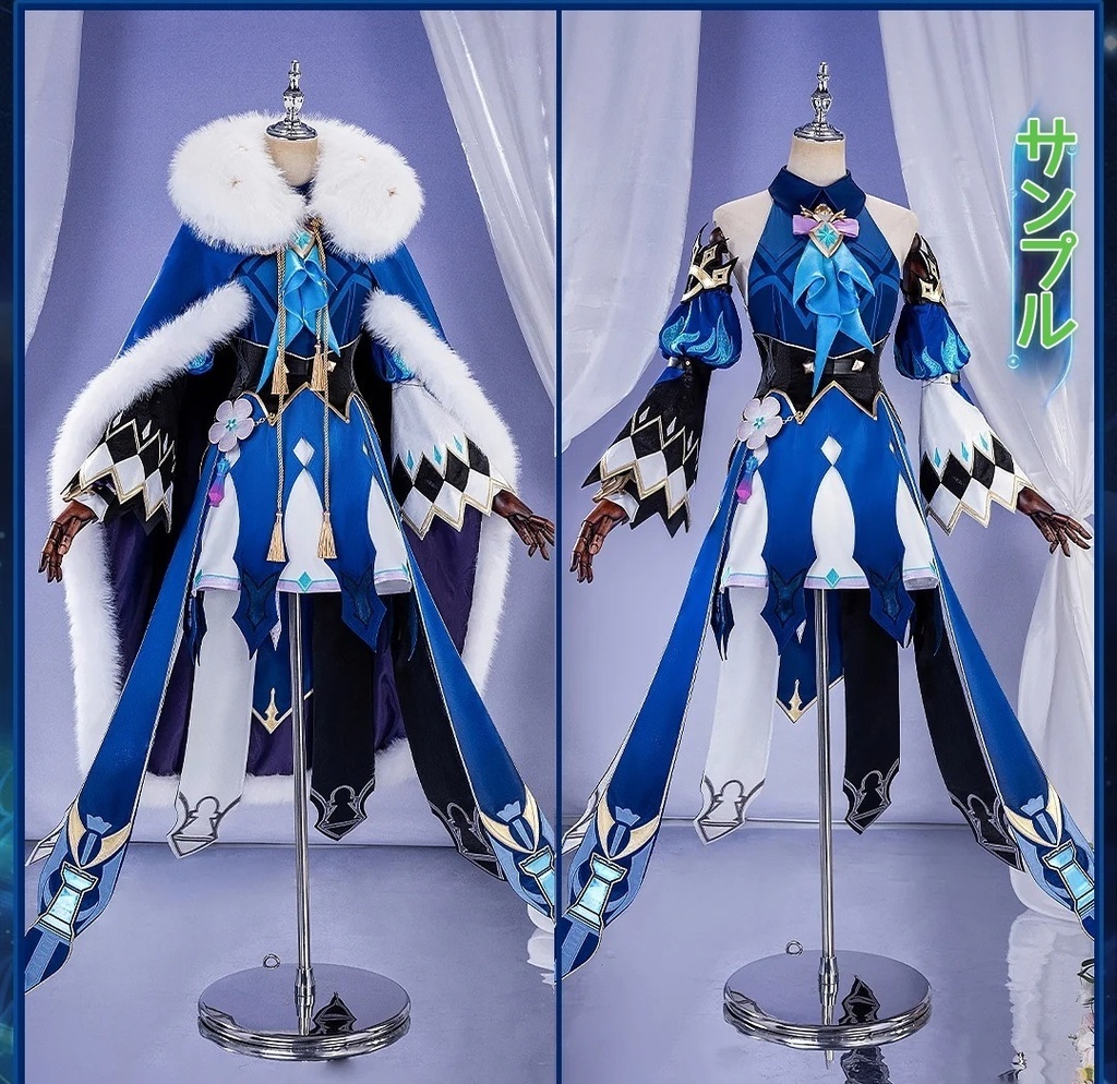 Monenjoy　崩壊スターレイル　ケリュドラ　コスプレ衣装　イベント　マント追加　ドレス　Cerydra　オクヘイマ サンプル