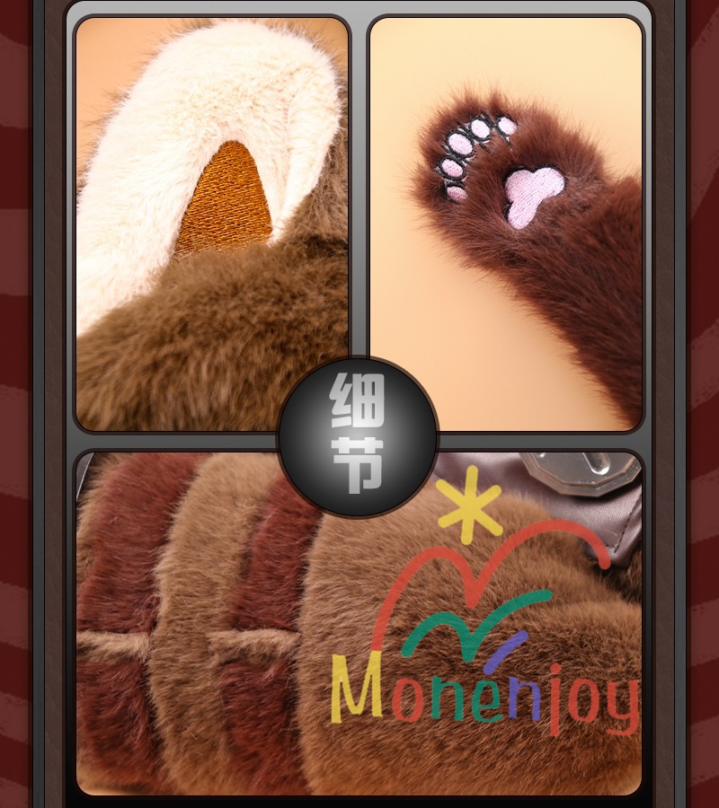 Monenjoy ゼンレスゾーンゼロ 浮波柚葉 コスプレ衣装 怪啖屋 セーラー服 鞄付+髪飾りセット Ukinami Yuzuha ミニスカート 狸の尻尾 かまちー追加 イベント おもちゃ 狸ぬいぐるみ別途追加可能