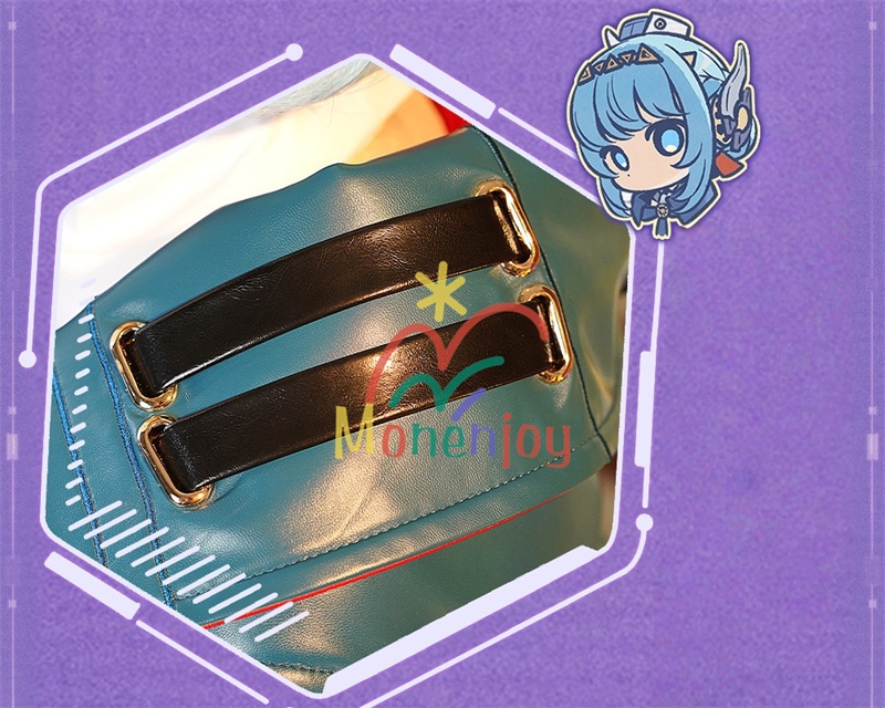 Monenjoy 原神 イネファ コスプレ衣装 Ineffa ロボット イヤホーン+帽子+腿カバー付 完全再現コスプレ 新星の駆動 ロボ娘 ハロウィン