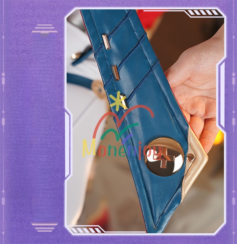 Monenjoy 原神 イネファ コスプレ衣装 Ineffa ロボット イヤホーン+帽子+腿カバー付 完全再現コスプレ 新星の駆動 ロボ娘 ハロウィン