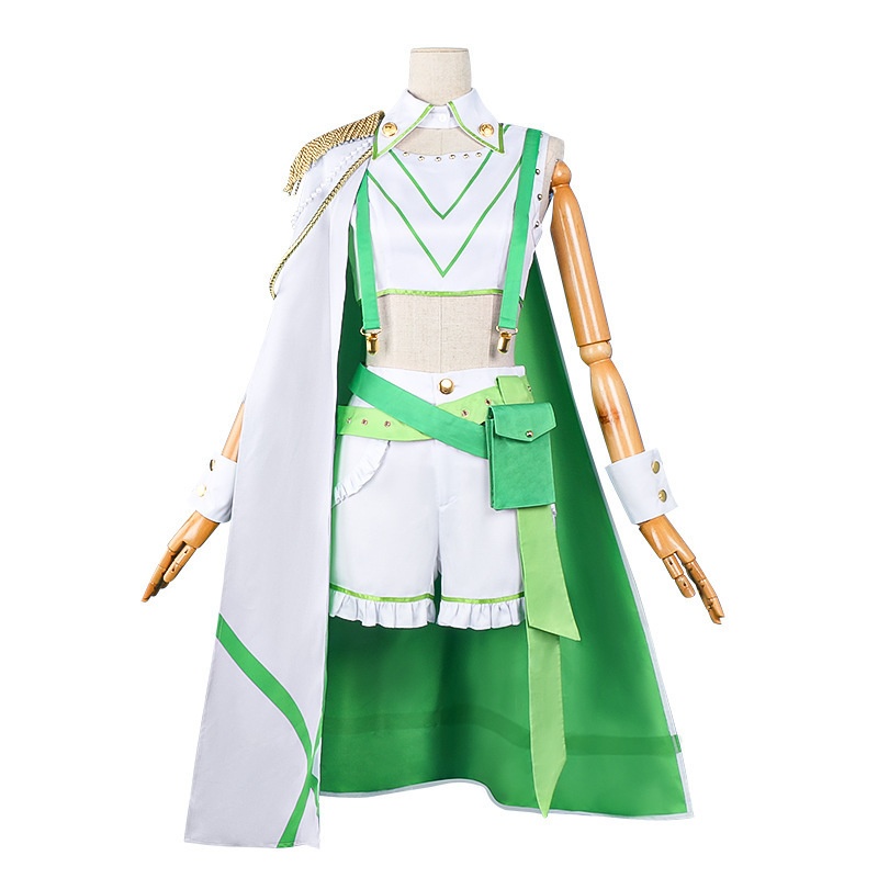 Monenjoy 前橋ウィッチーズ 新里 アズ 上泉 マイ 三俣 チョコ 青色 コスプレ衣装 黄色 ライブ服 舞台服 コスチューム 魔女