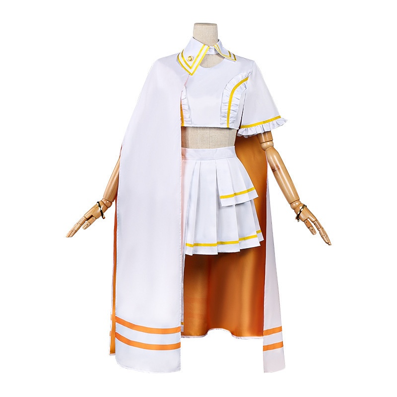 Monenjoy　前橋ウィッチーズ 　新里 アズ　 上泉 マイ　三俣 チョコ　青色　コスプレ衣装　黄色　ライブ服　舞台服　コスチューム　魔女