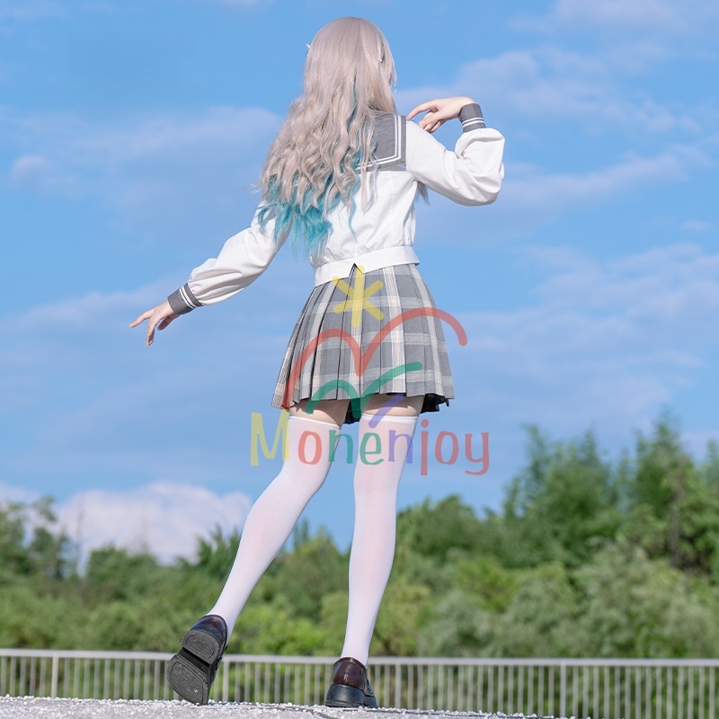 Monenjoy 崩壊スターレイル ホタル セーラー服 JK服 ホタル 春の贈り物 コスプレ衣装 ユニフォームGS1928