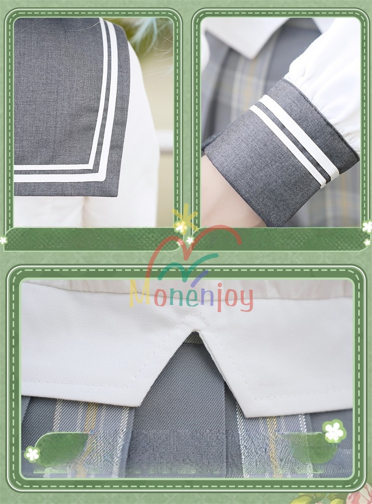 Monenjoy 崩壊スターレイル ホタル セーラー服 JK服 ホタル 春の贈り物 コスプレ衣装 ユニフォームGS1928