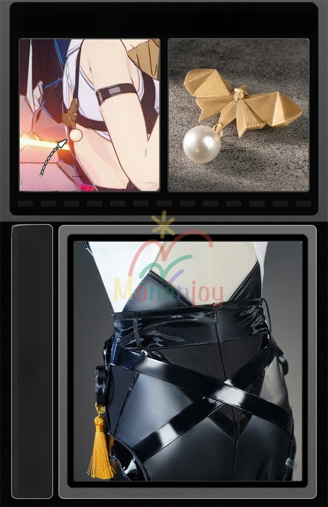 Monenjoy ゼンゼロ イヴリン コスプレ衣装 イヴリン・シェヴァリエ コスチューム スターズ・オブ・リラ