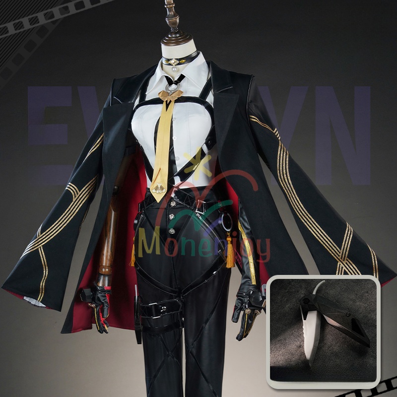 Monenjoy ゼンゼロ イヴリン コスプレ衣装 イヴリン・シェヴァリエ コスチューム スターズ・オブ・リラ