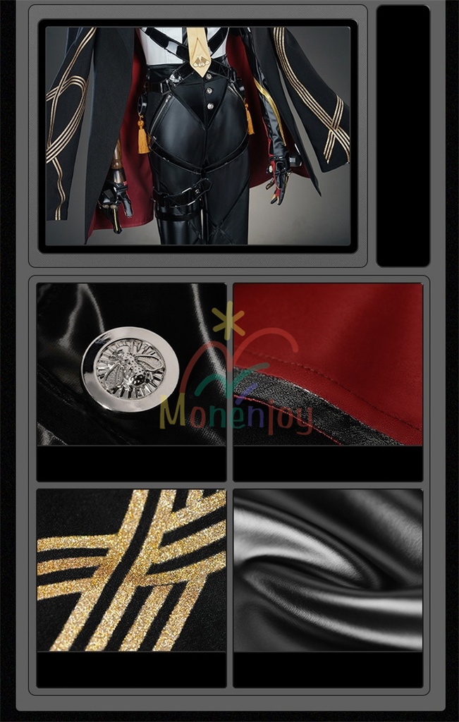 Monenjoy ゼンゼロ イヴリン コスプレ衣装 イヴリン・シェヴァリエ コスチューム スターズ・オブ・リラ