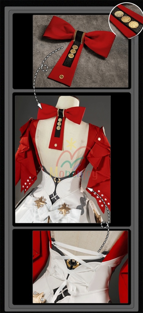 納品 Monenjoy ゼンレスゾーンゼロ アストラ・ヤオ 洋服 コスプレ衣装 髪飾り付 コスチューム ZenlessZoneZero cosplay GS1395