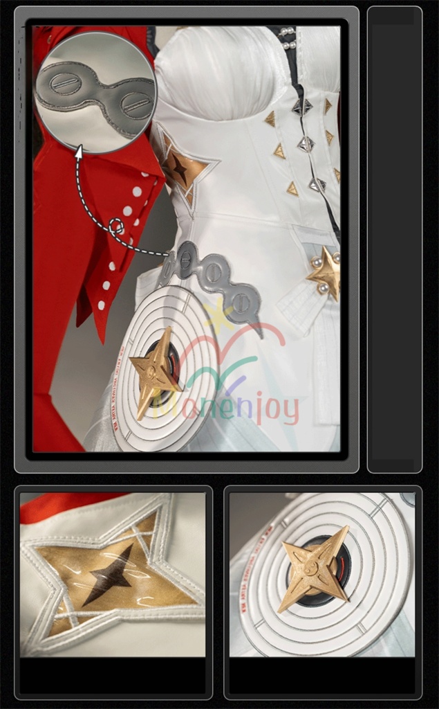 納品 Monenjoy ゼンレスゾーンゼロ アストラ・ヤオ 洋服 コスプレ衣装 髪飾り付 コスチューム ZenlessZoneZero cosplay GS1395