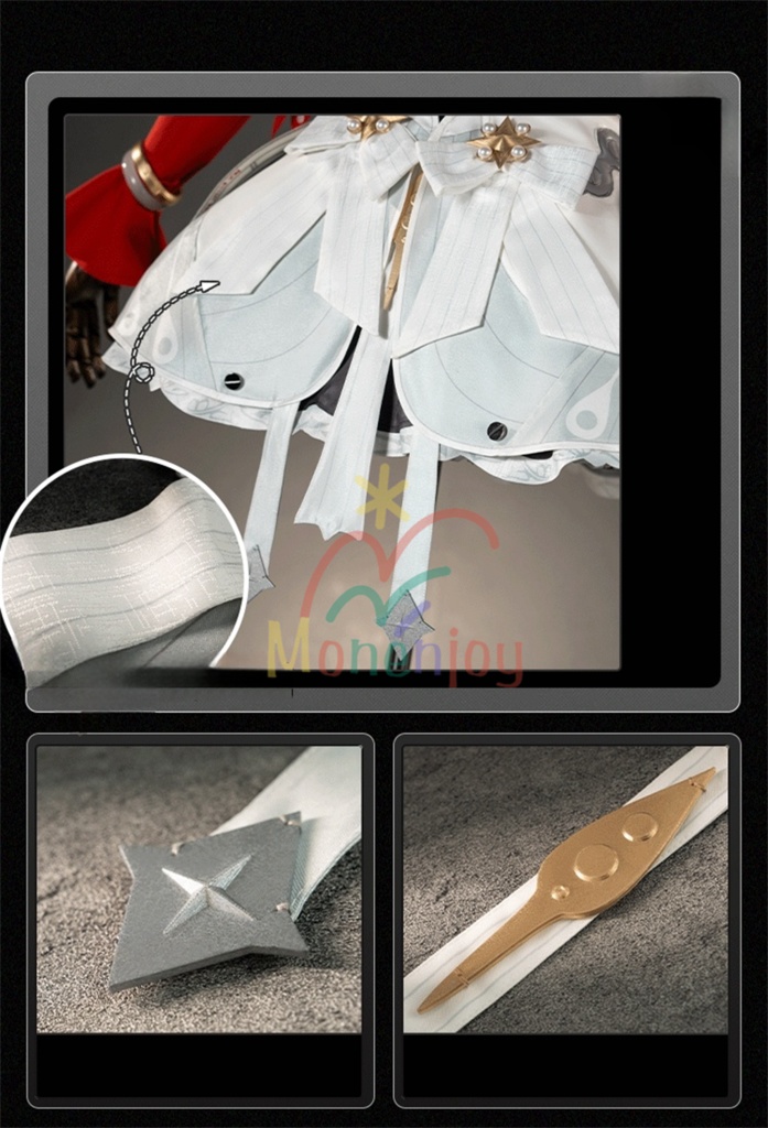 納品 Monenjoy ゼンレスゾーンゼロ アストラ・ヤオ 洋服 コスプレ衣装 髪飾り付 コスチューム ZenlessZoneZero cosplay GS1395