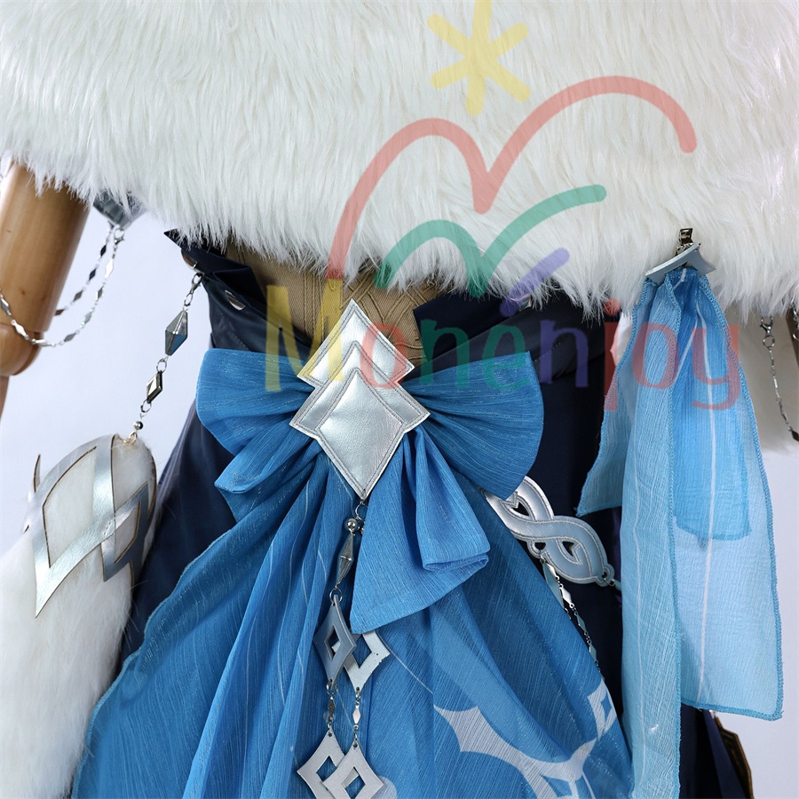 Monenjoy 原神 夜蘭 静謐の饗宴 Tranquil Banquet コスチューム コスプレ衣装 ワンピース