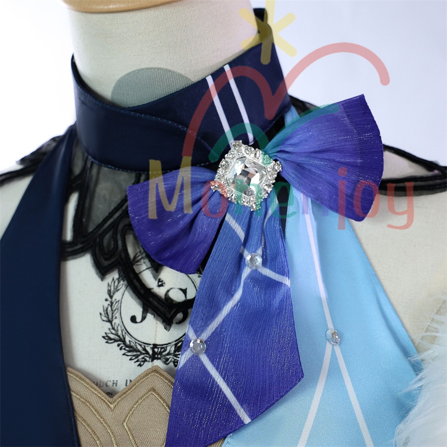 Monenjoy 原神 夜蘭 静謐の饗宴 Tranquil Banquet コスチューム コスプレ衣装 ワンピース