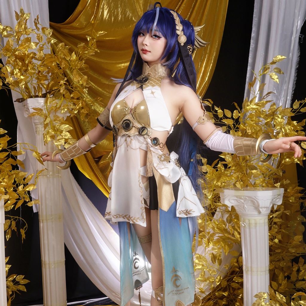  Monenjoy 鳴潮 ユーノ コスプレ衣装　ワンピース　実装　ス　実装　コスチューム